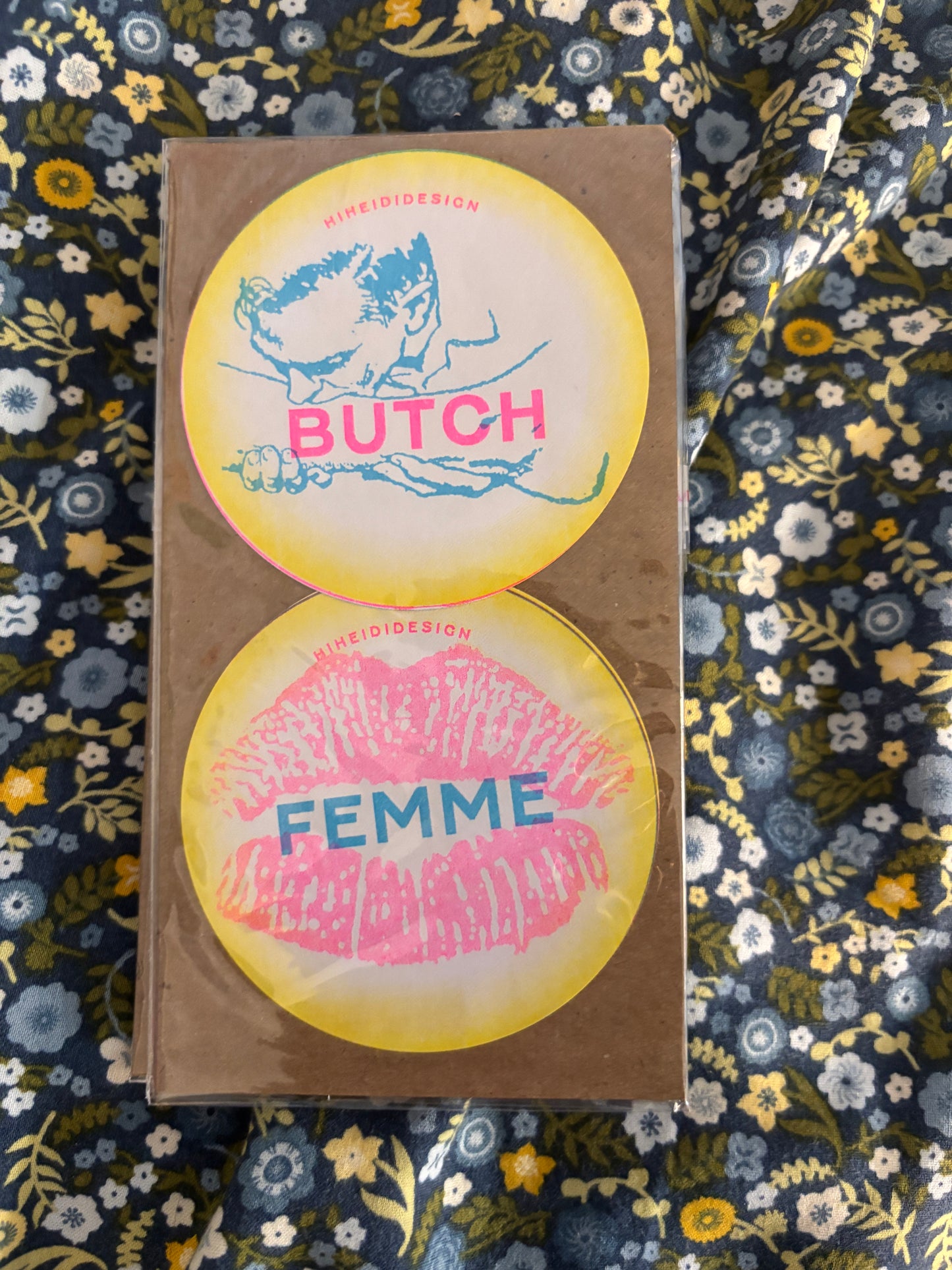 Butch + Femme Sticker 2-Pack