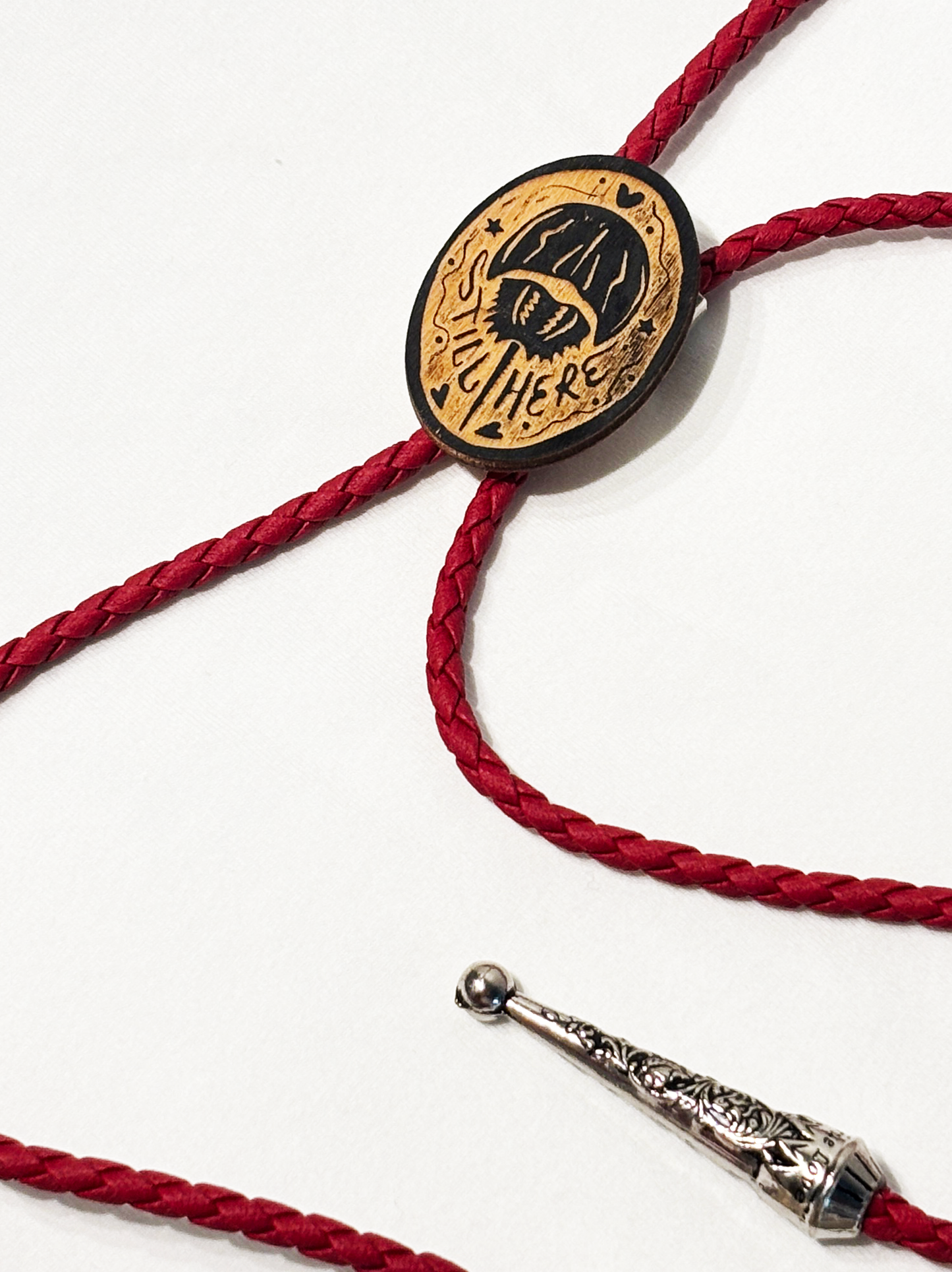 Horseshoe Crab "Still Here" Bolo Tie