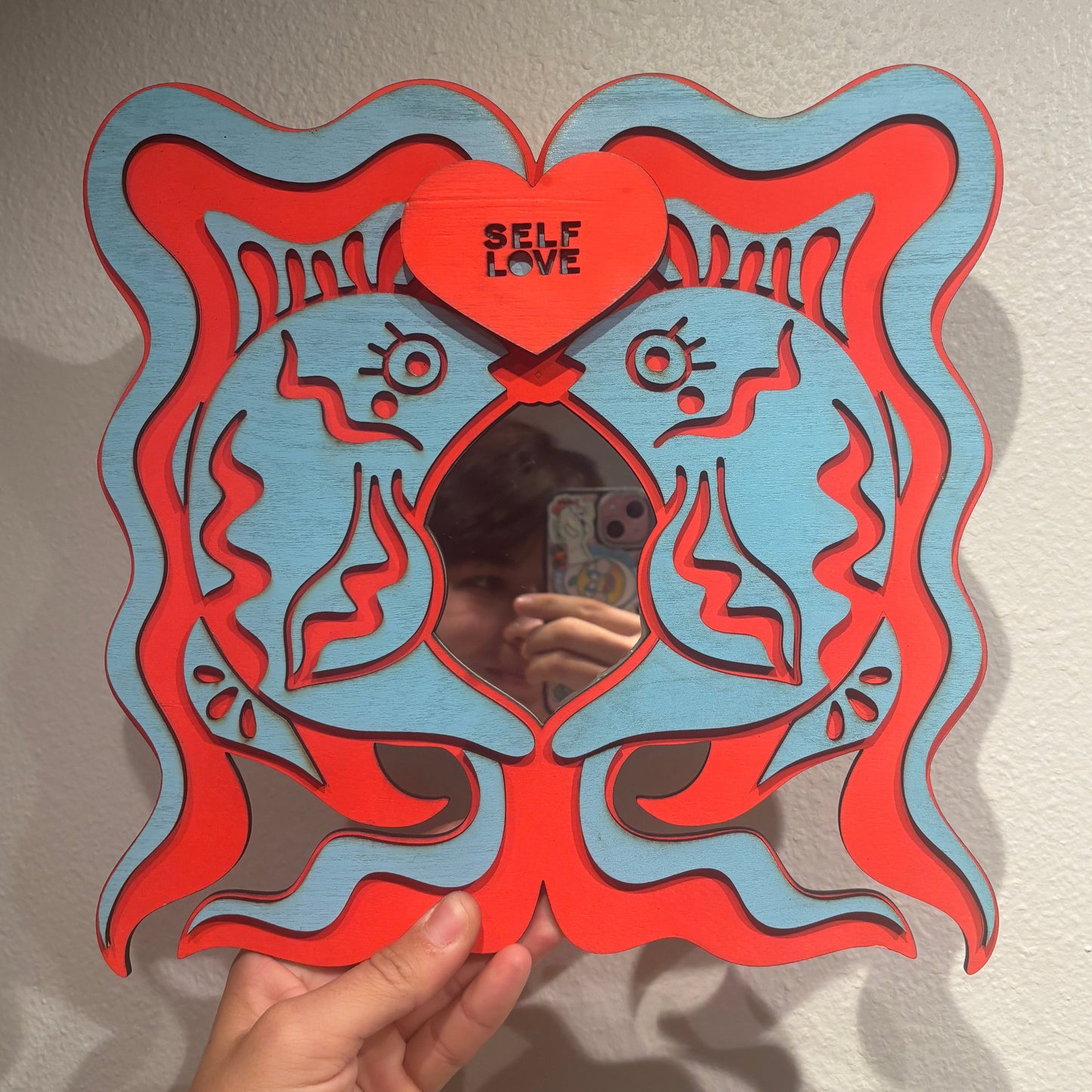Fish Self Love Mirror (B Grade)