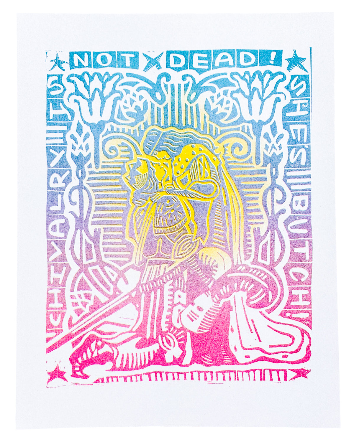 Chivalry is not Dead, She's Butch! Riso Print