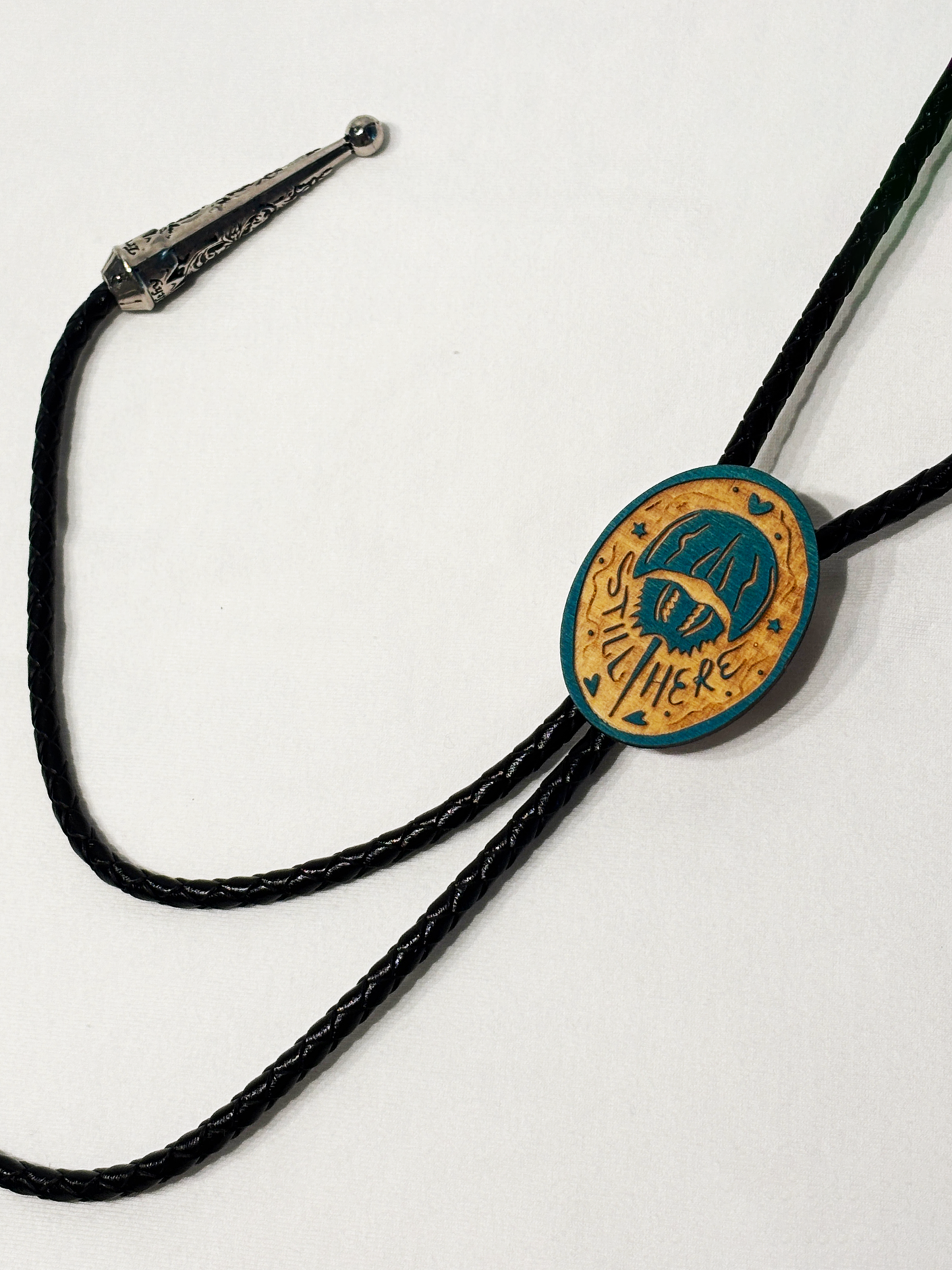 Horseshoe Crab "Still Here" Bolo Tie