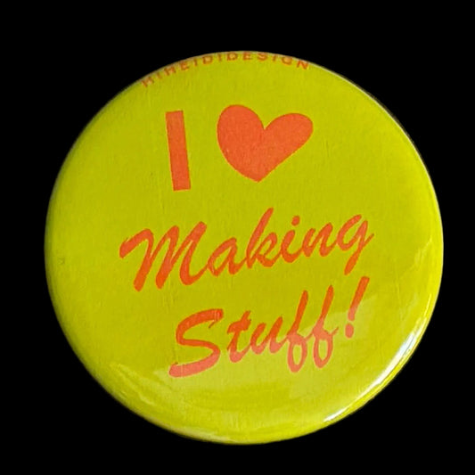 I Heart Making Stuff Riso KeyChain